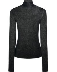 The Row - Arp Cashmere Turtleneck Sweater - Lyst