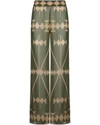 Johanna Ortiz - Rapsodia Georgette Wide-Leg Pants - Lyst