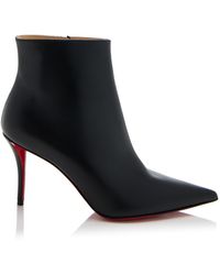 Christian Louboutin - So Apostropha 80mm Leather Ankle Boots - Lyst