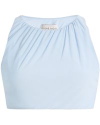 Moré Noir - Gaia Jersey Top - Lyst