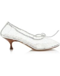 Herbert Levine - Rain Check Pvc Ballet Pumps - Lyst