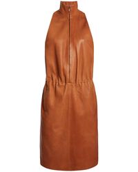 Christopher Esber - Dannie Leather Zipped Dress - Lyst