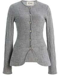 TOVE - Uma Knit Cashmere Jacket - Lyst