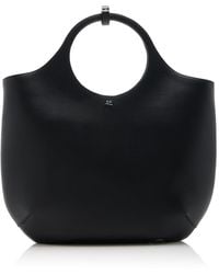 Courreges - Large Holy Leather Tote Bag - Lyst