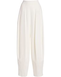Ashlyn - Blaine Wide-Leg Cady Pants - Lyst