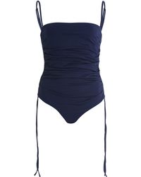 Johanna Ortiz - Ruched One-piece Swimsuit - Lyst