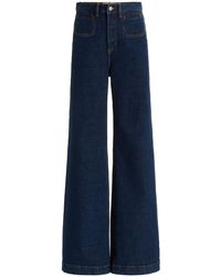 Jeanerica - Roma Stretch High-rise Flared-leg Jeans - Lyst
