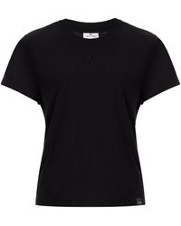 Courreges - Straight-cut Cotton T-shirt - Lyst