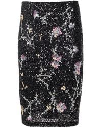 DES_PHEMMES - Embellished Midi Skirt - Lyst