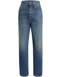 Khaite - Shalbi Rigid High-rise Straight-leg Jeans - Lyst