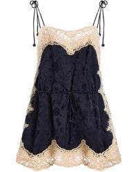Sea - Shay Lace-trimmed Jacquard Camisole Top - Lyst