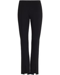 The Row - Thilde Slit-detailed Skinny Pants - Lyst