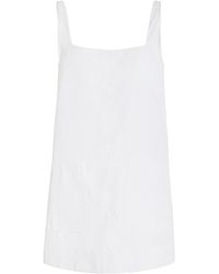 Bondi Born - Delphi Organic Linen Mini Dress - Lyst