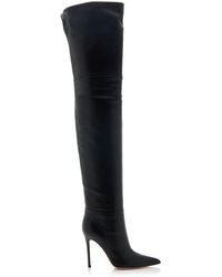 Gianvito Rossi - Leather Over-the-knee Boots - Lyst