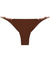 ViX - Corsica Cheeky Beaded Bikini Bottom - Lyst
