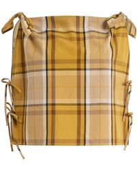 Sea - Copeland Cotton Plaid Top - Lyst