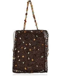 Cult Gaia - Mercier Embellished Leather Tote - Lyst