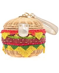 Judith Leiber - Deluxe Cheeseburger Basket Clutch - Lyst