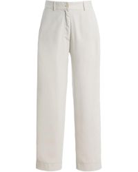 The Row - Karsten Washed Cotton Pants - Lyst