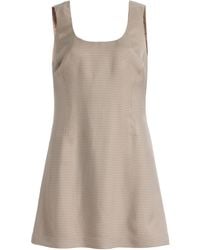 Kallmeyer - Eloise Micro-Plaid Mini Dress - Lyst