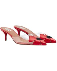 Alaïa - Bloom Suede Pumps - Lyst