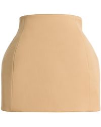 Wardrobe NYC - Rhw Sculpted Skirt Mini - Lyst