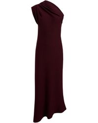 KHAITE - Coast Asymmetric Merino-Wool Midi Dress - Lyst