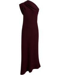 KHAITE - Coast Asymmetric Merino-Wool Midi Dress - Lyst