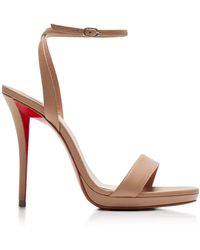 Christian Louboutin - Miss Z 120Mm Leather Sandals - Lyst