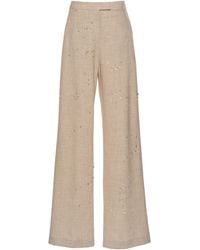 DES_PHEMMES - Mid-Rise Wide-Leg Pants - Lyst