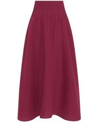 Gabriela Hearst - Penelope Midi Skirt - Lyst