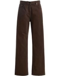 The Row - Finbar Garment-Dyed Jeans - Lyst