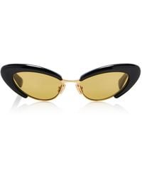 Bottega Veneta - Cat-Eye Acetate Sunglasses - Lyst