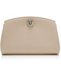 Liffner - Pushlock Leather Clutch - Lyst