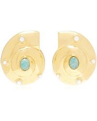 Lizzie Fortunato - Nautilus Earrings - Lyst