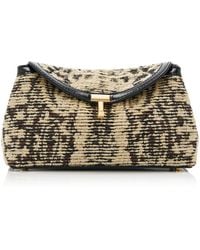 TOTEME - Mini T-Lock Paisley Clutch - Lyst