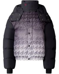 Perfect Moment - Moment Houndstooth Down Ski Jacket - Lyst