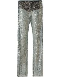 Siedres - Alexium Sequined Straight-Leg Pants - Lyst
