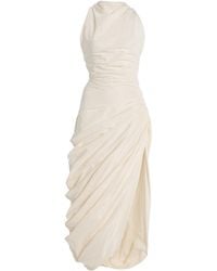 Altuzarra - Dora Gathered Midi Dress - Lyst