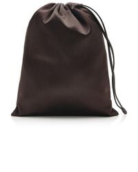 The Row - Ray Silk-Satin Pouch - Lyst
