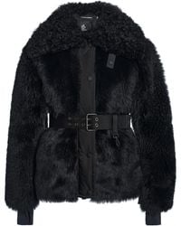 Moncler - Valdivian Faux Fur Ski Jacket - Lyst