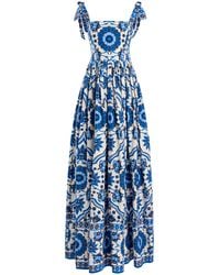 Cara Cara - Tula Cotton Poplin Maxi Dress - Lyst