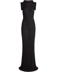 AYA MUSE - Obi Sleeveless Knit Linen-Cotton Maxi Dress - Lyst