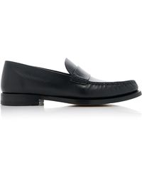 The Row - Novus Leather Mocassins - Lyst
