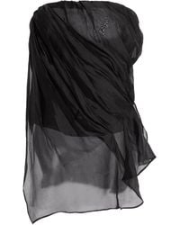 THE GARMENT - Gilian Draped Chiffon Bustier Top - Lyst