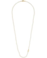 TOTEME - Infinity Pearl Necklace - Lyst