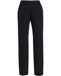 The Row - Cyril Wool Straight-Leg Pants - Lyst
