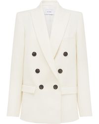 Alex Perry - Oversized Wool Suiting Blazer - Lyst