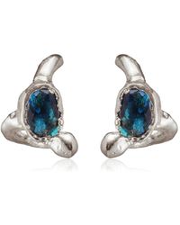 SIMUERO - El Salto Sterling Silver Earrings - Lyst