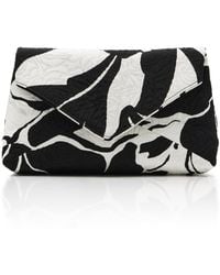 Dries Van Noten - Printed Cotton-Blend Envelope Clutch - Lyst